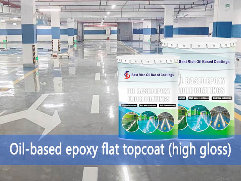 Oil Based Epoxy Flat Topcoat High Light