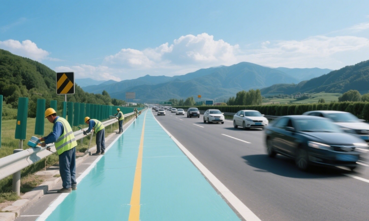 Water-based acrylic road marking paint Water-based acrylic road marking paint