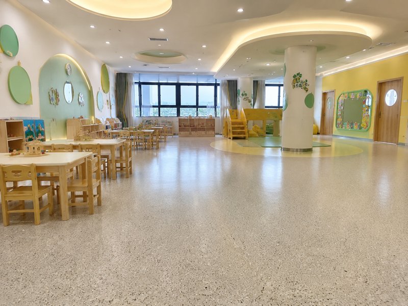 Epoxy Colored Sand Floor coatings: Safe Flooring Solution for Kindergartens